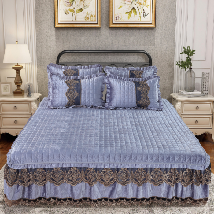 Set cuvertura de pat cu 2 fete de perne